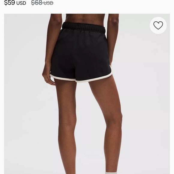 lululemon athletica Black Athletic Shorts - Picture 2 of 4